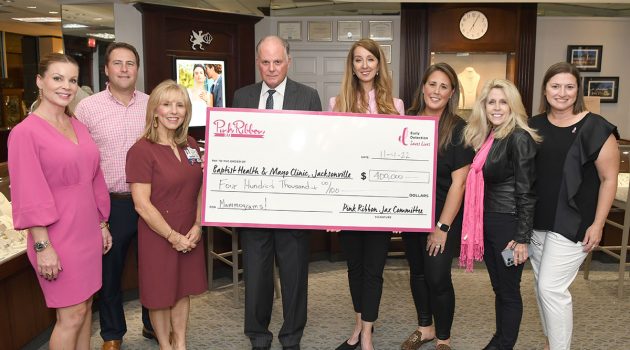 Underwood’s Jewelers raises funds for Pink Ribbon Jax