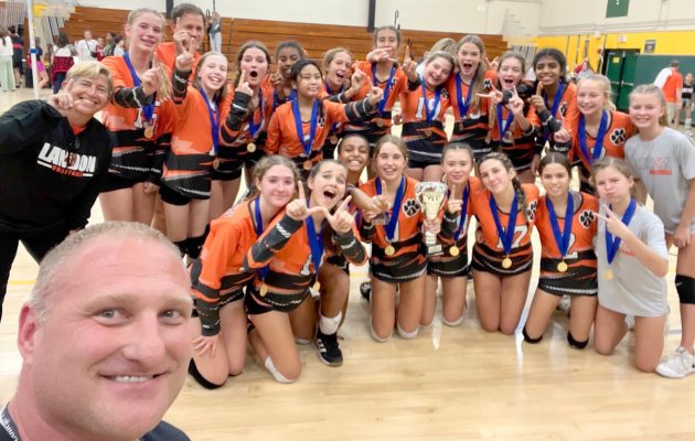 A perfect season: Landon Lions girls volleyball cap off perfect season with city championship victory