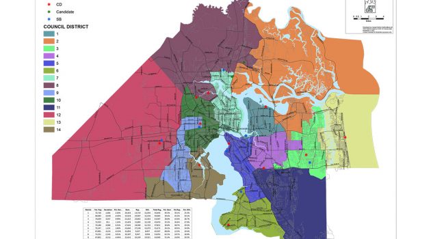 Redrawn maps submitted to the court in redistricting lawsuit