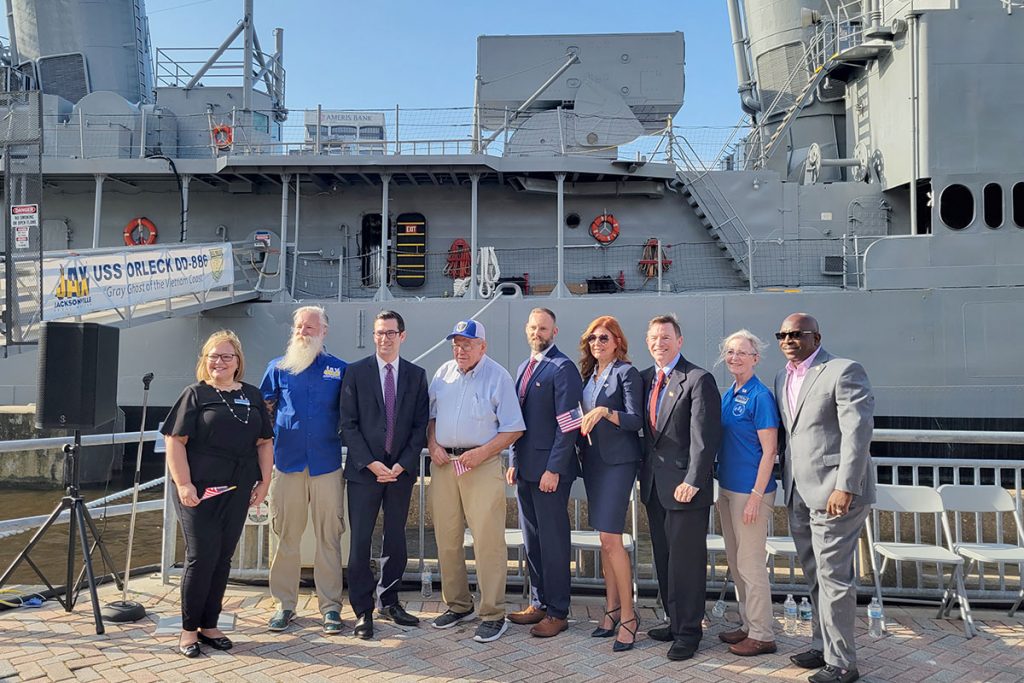 The USS Orleck officially opened to the public in September.