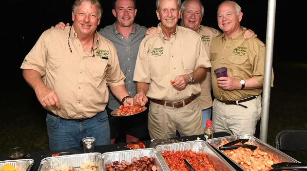 Hunting Club gathers for low-country boil, camaraderie