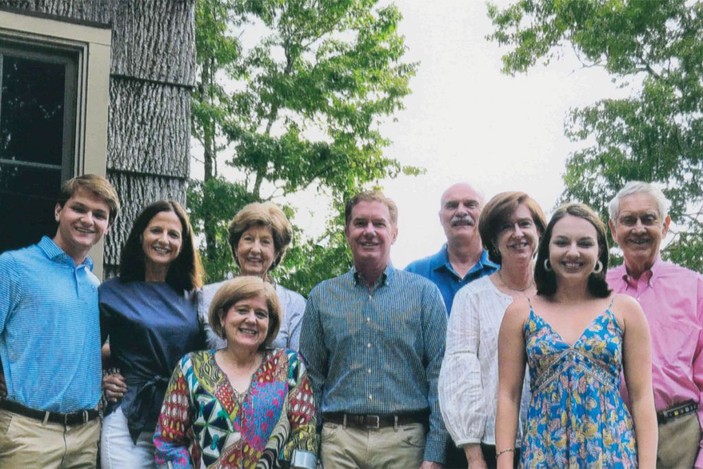 The Ketchum Family, Lake Glenville, NC, summer 2021
