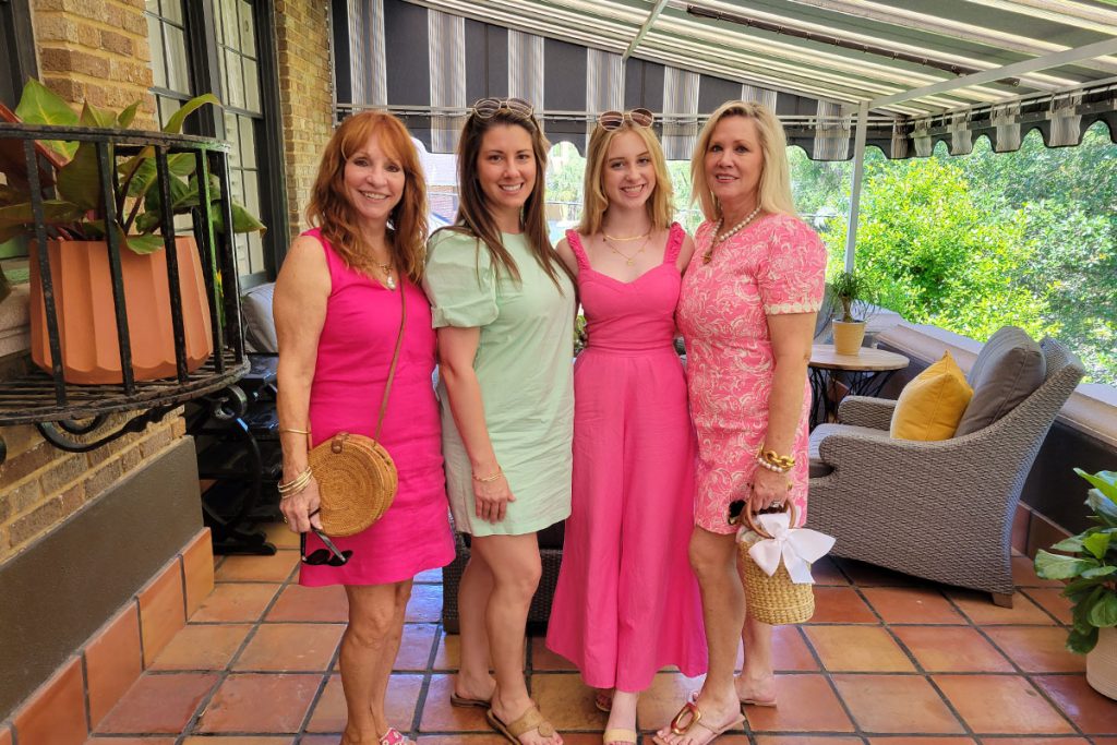 The Home Tour is a yearly tradition for Patti Voght, Breanna Pierce, Hannah Pierce and Jeannie Pierce, who travel up from Palatka for the inspiration these homes provide.