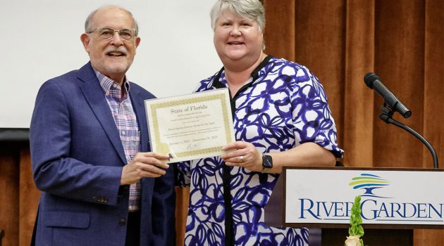 A River of Excellence Award: River Garden receives Governor’s Gold Seal