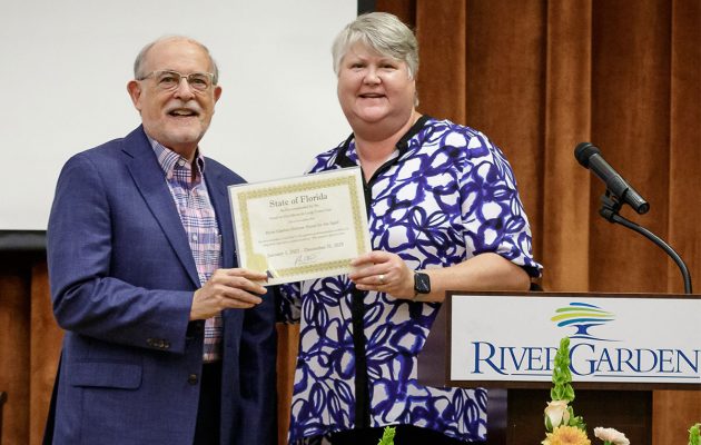A River of Excellence Award: River Garden receives Governor’s Gold Seal