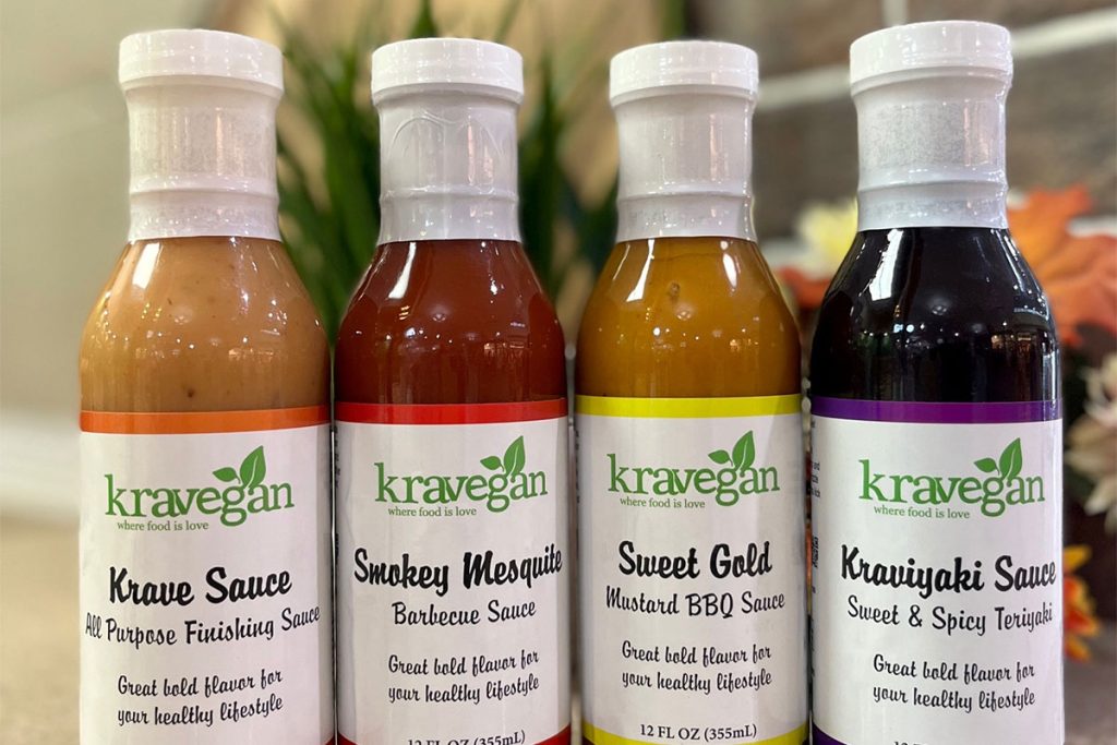 KraVegan Sauces Picture Credit KraVegan