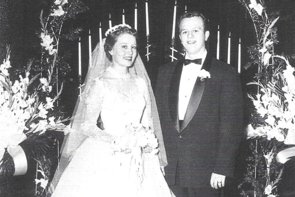 Diane and Bill McFadden, December 29, 1956