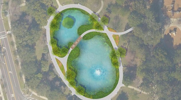 A “21st Century Pond” Still Months Away for Riverside Memorial Park