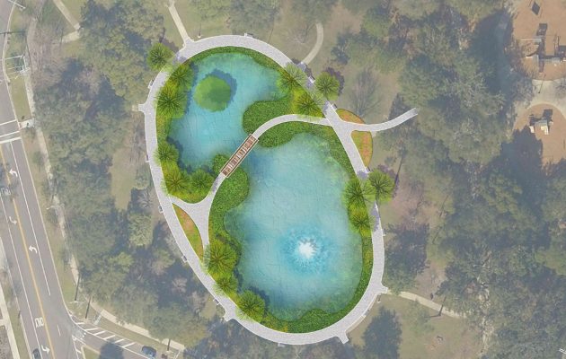 A “21st Century Pond” Still Months Away for Riverside Memorial Park