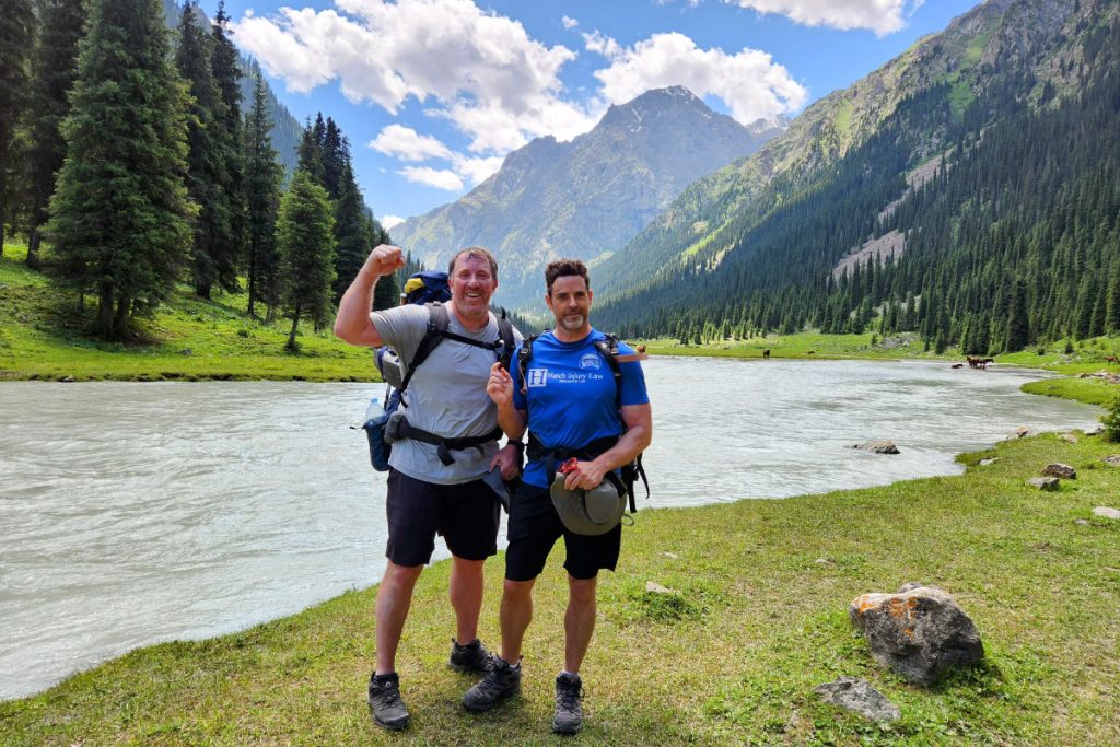 Mike Kovacs and Graham Bosworth hiked through Kyrgyzstan.
