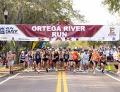 Record-Breaking Crowd for Ortega River Run
