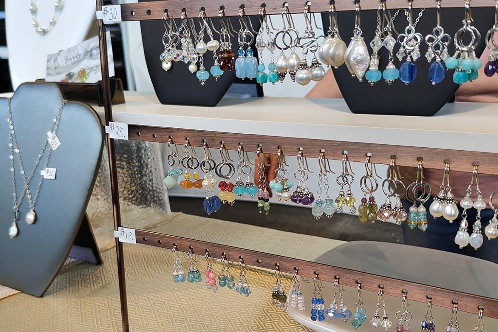 Beverly Symes Jewelry Display