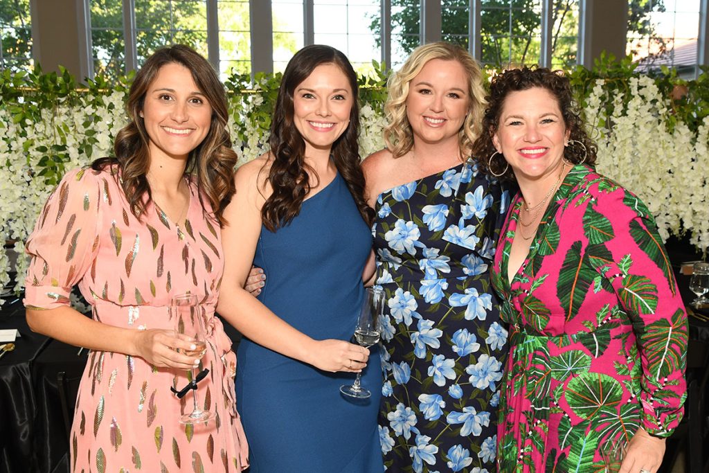 April Willman with Sarah Minchew, Courtney Taylor and Melissa Gregory