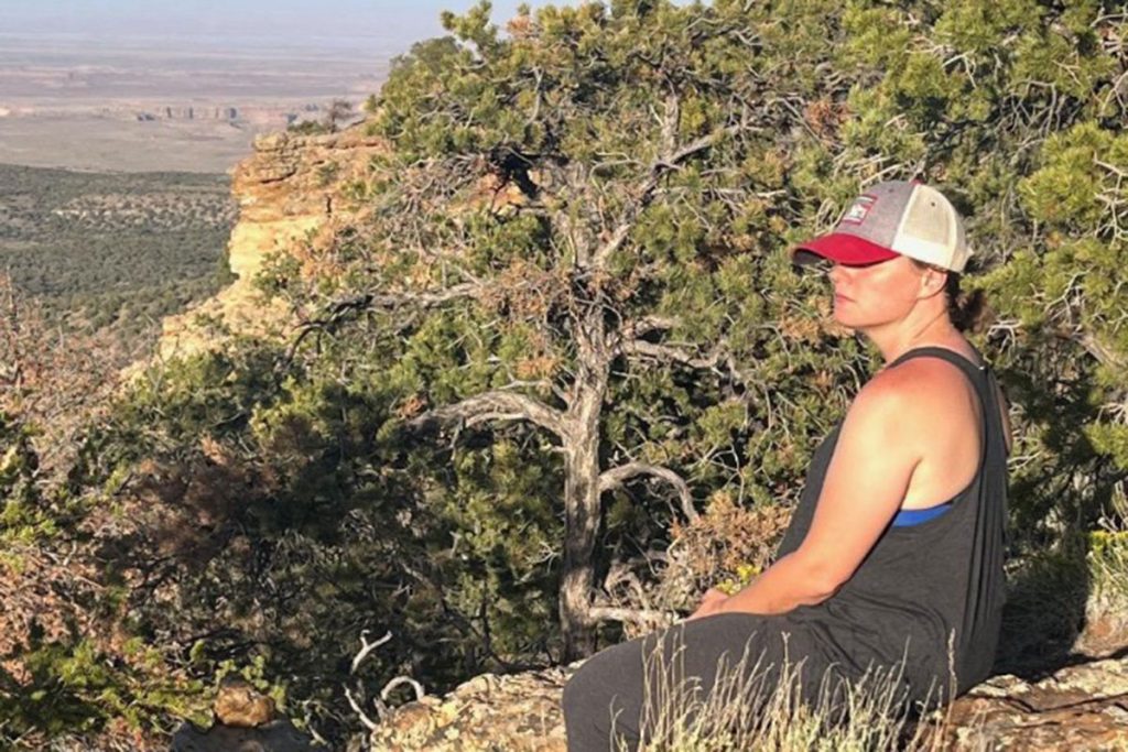 Sonya Hanlin at the Grand Canyon.