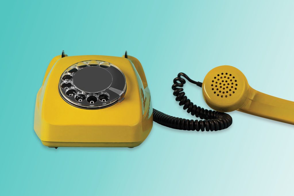 rotary dial phone