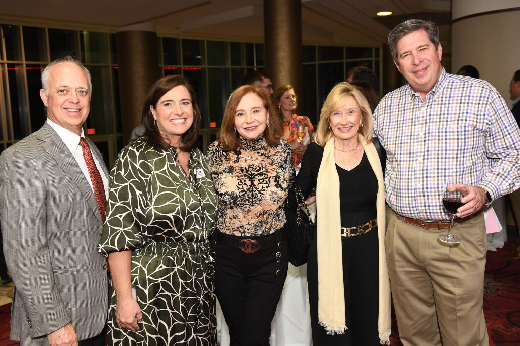 Parker and Kendra McCrary with Sheila Collier, Sally Owens and Claude Collier