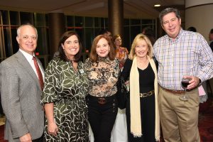 Parker and Kendra McCrary with Sheila Collier, Sally Owens and Claude Collier