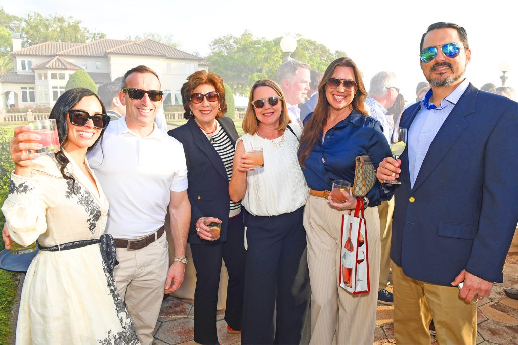Nicole and Matt Zuino with Robin Busche, Mellecent Jones, Jessie and Dan Preza
