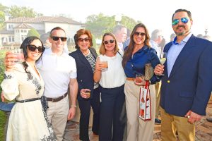 Nicole and Matt Zuino with Robin Busche, Mellecent Jones, Jessie and Dan Preza