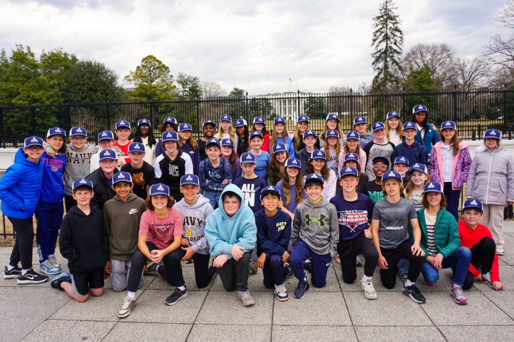 The Riverside Presbyterian Day School Sixth Grade Class in Washington, D.C.