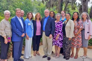 U.S. Congressman John Rutherford with others at the River Garden Senior Services campus