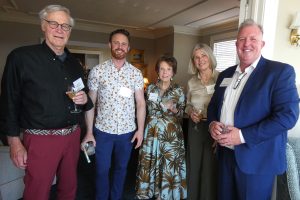 Ander Crenshaw, Courtney Lewis and Ann Hicks with Kitty Crenshaw and Alistair Dove