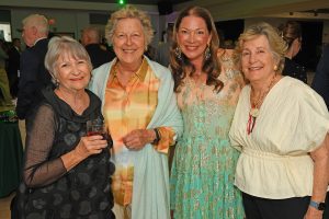 Anna Dooley with Peggy Bryan, Jennifer Saenz and Neely Towe