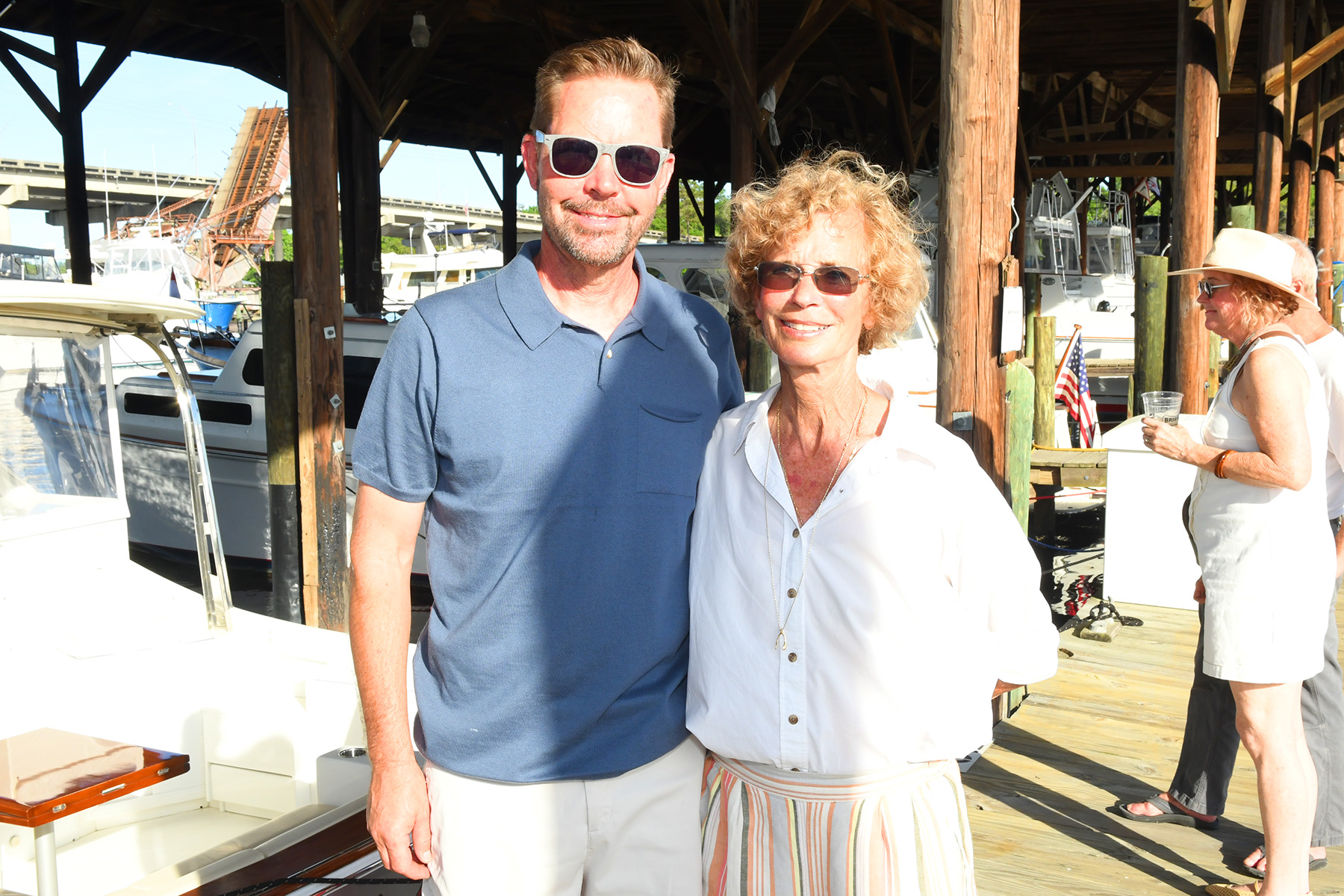 Andy Tyska with Cindy Purcell