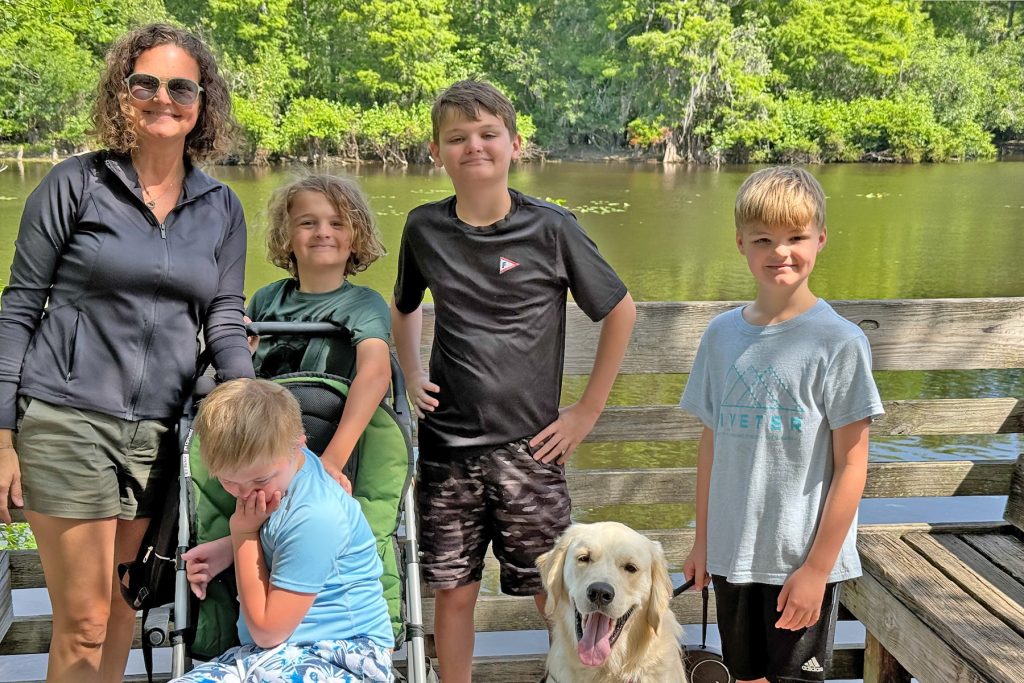 Heather Buckman and family