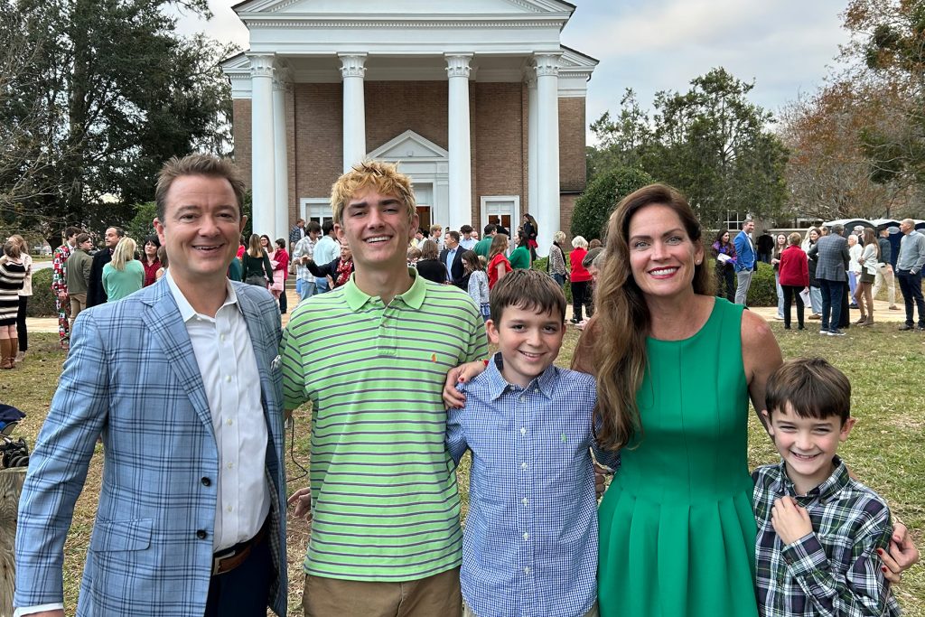 Jen Harbin and family
