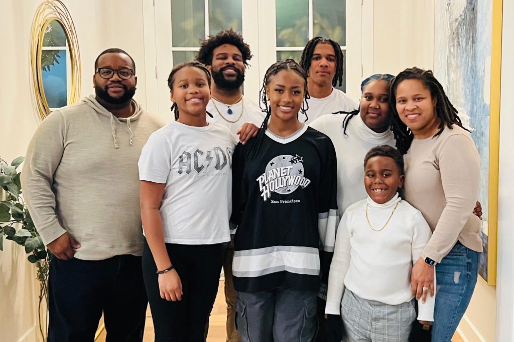 Nicosia Jones and family