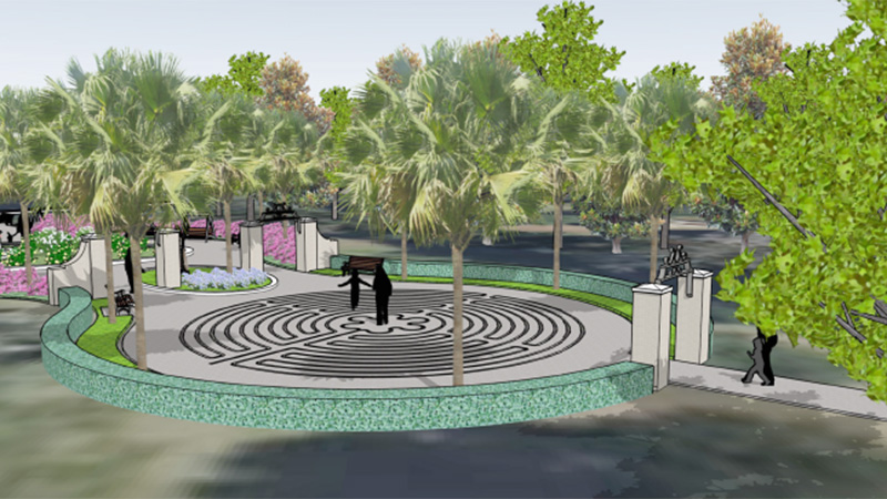 Peace Memorial Park rendering