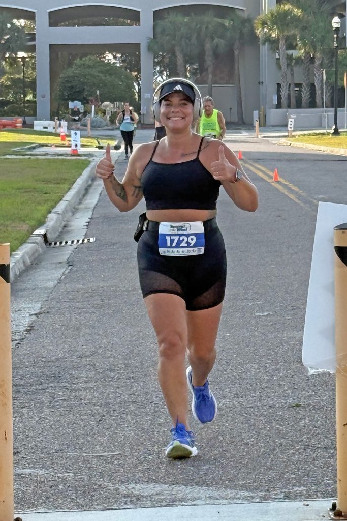 Natalia Garcia was fourth out of 14 in her age group, with a time of 11:31.