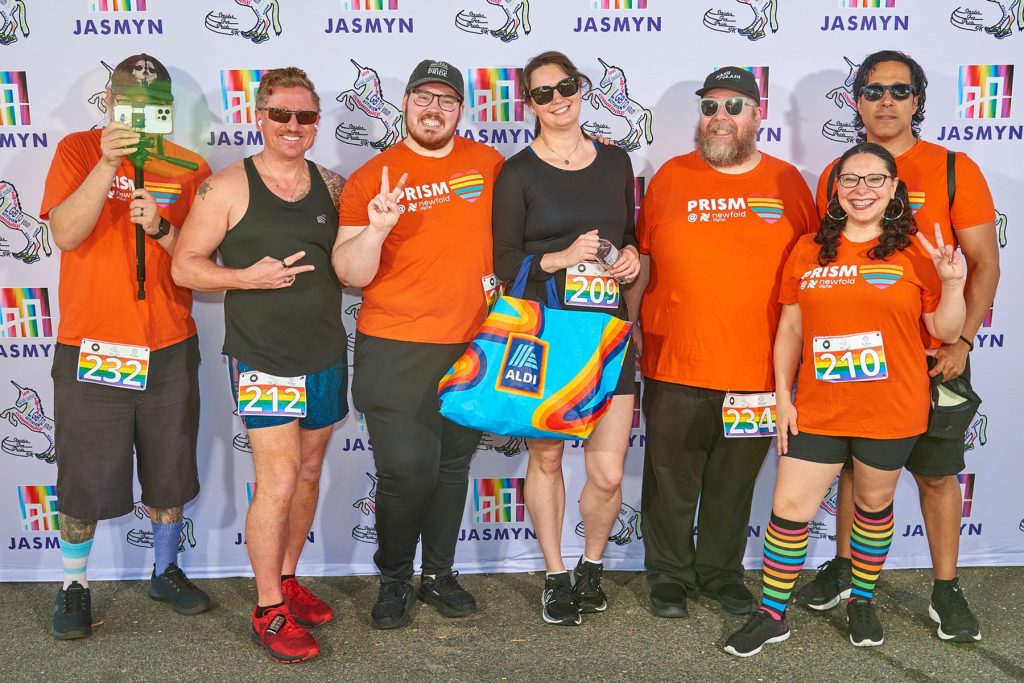 Newfold Digital team and top team fundraiser