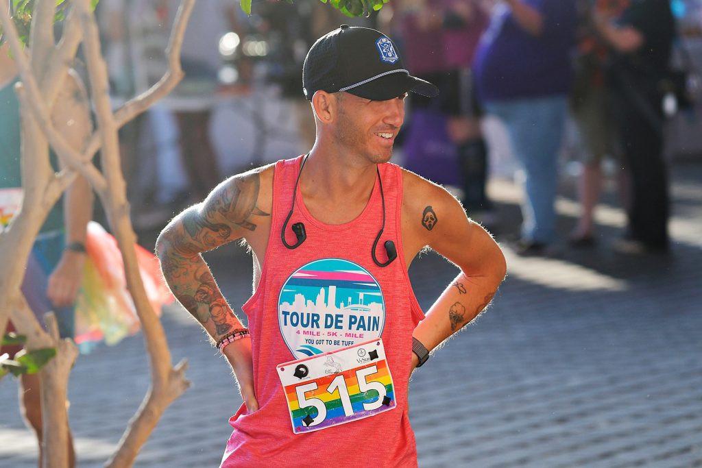 Overall winner Jerry Armand