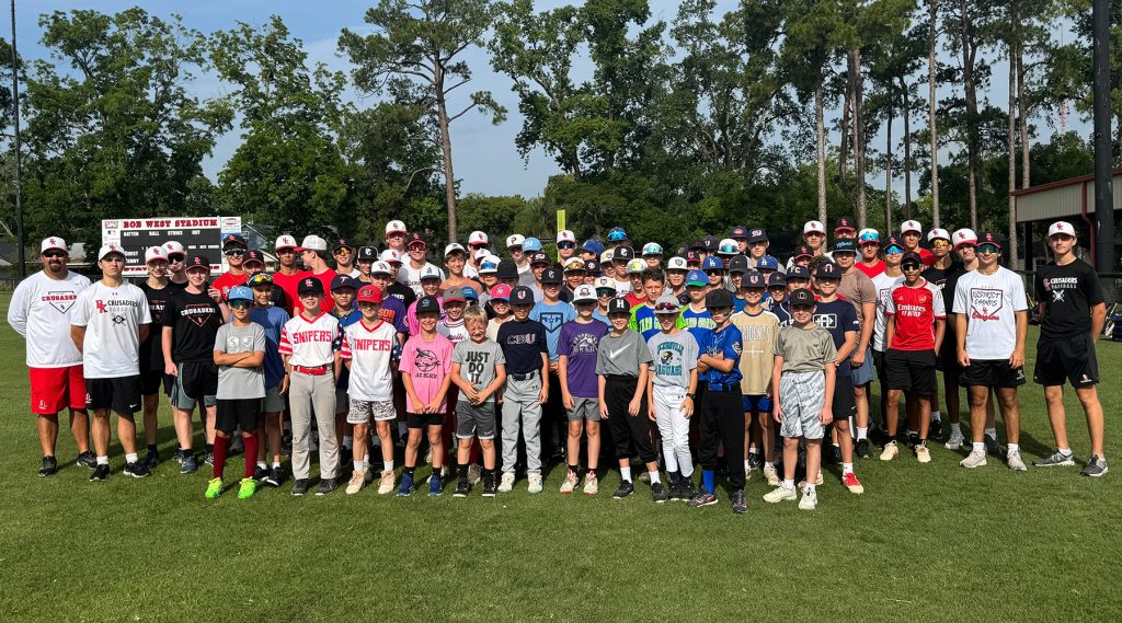 Campers at Bishop Kenny hit the field to practice their skills while having fun with friends and coaches.