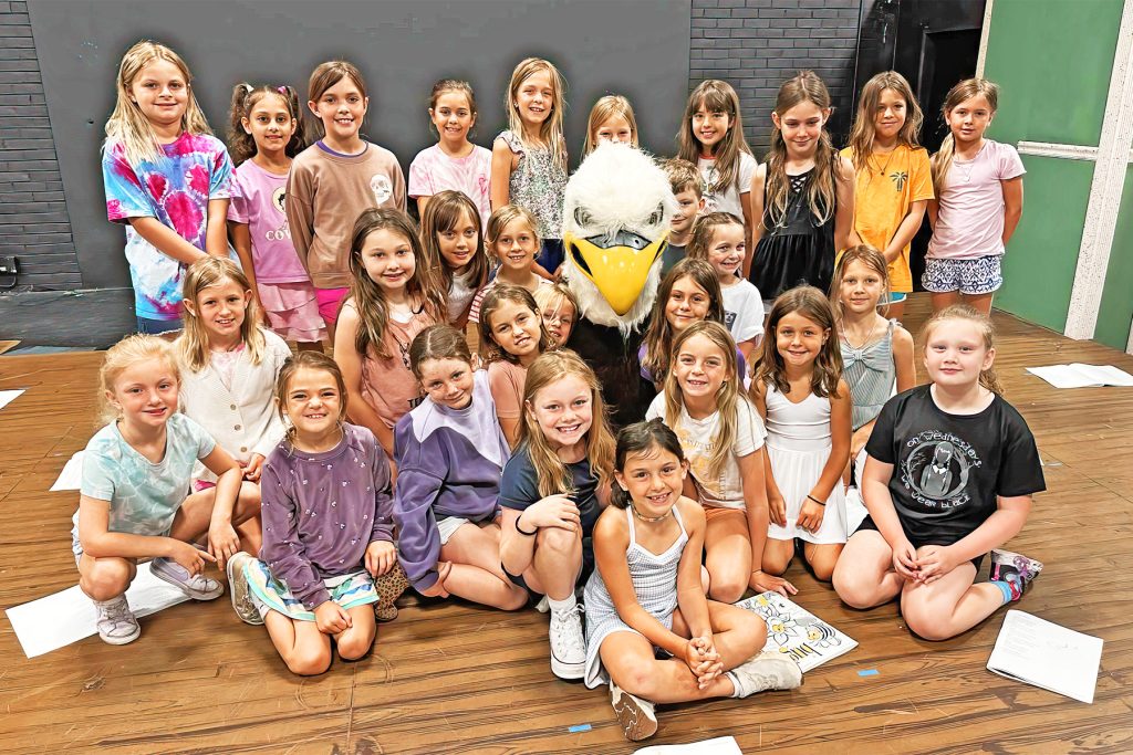 Mini musical campers perform BUGZ.