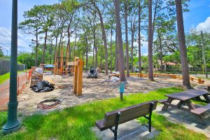 Southern Recreation, Inc. is already installing the new playground equipment at Boone Park North.