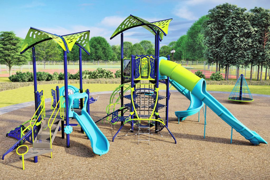 A rendering reflects the new design planned for Fishweir Park.