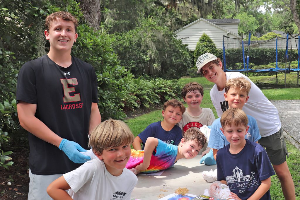 Teddy Wingard, Fletcher Taylor, Boyd Skinner, Gideon Trimble, Walker Skinner, Will Martell, Will Lovelace and Rhodes Copham