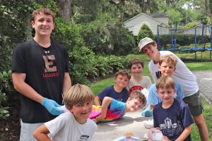Teddy Wingard, Fletcher Taylor, Boyd Skinner, Gideon Trimble, Walker Skinner, Will Martell, Will Lovelace and Rhodes Copham