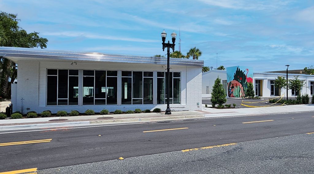 Hendricks Place replaces Reddi-Arts at 1037 Hendricks Avenue, bringing office, retail and restaurant spaces.