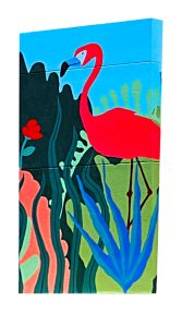 Jacksonville artist David Nackashi continues the legacy of art at the location with a new custom-designed mural.