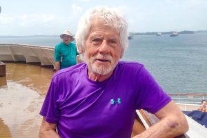 Rob’s many travels have taken him to places far and wide, including the Panama Canal.
