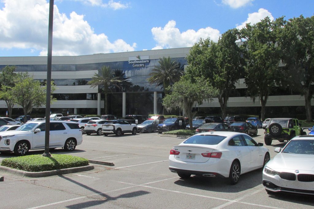 The property the DCPS is considering to purchase is at 8928 Prominence Parkway. The building is currently the headquarters for Southeastern Grocers, parent company to Winn-Dixie and Harvey’s grocery stores.
