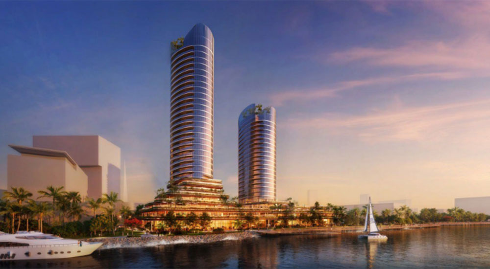 A conceptual design of Fleet Landing’s proposed Southbank retirement community.