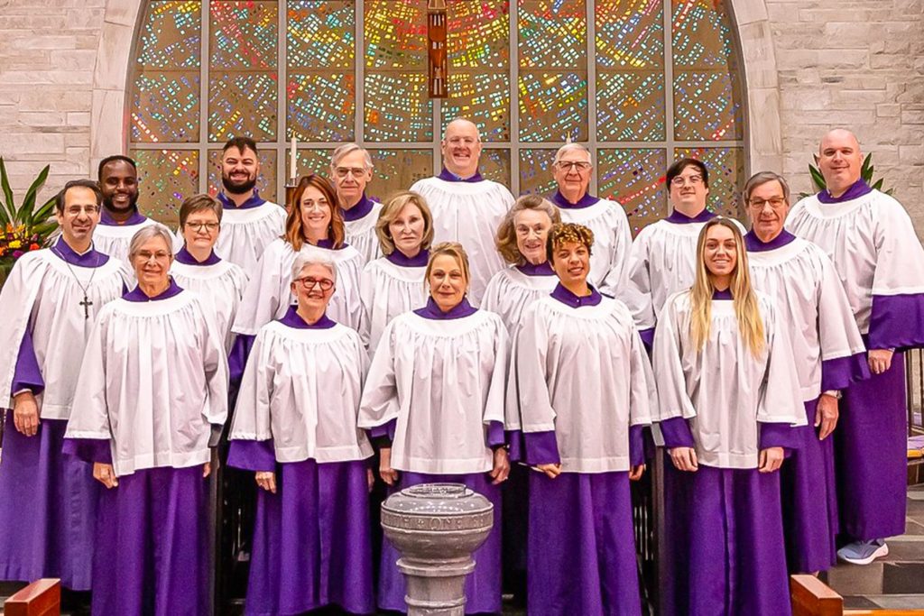 The All Saints Episcopal Church’s parish choir