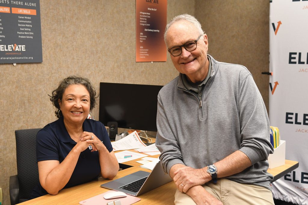 Carla with Board Chairman Skip Allcorn