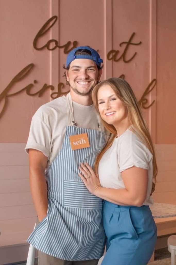 Seth and Cassidy Darmata are the owners of Waffle Cone, just a few doors down from the incoming Ben and Jerry’s.