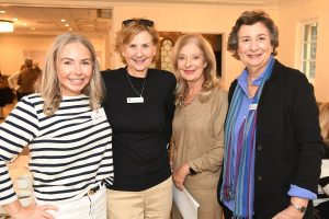 Elise Leasure with Susan Nolan, Diane Bailey and Sheila Jackson